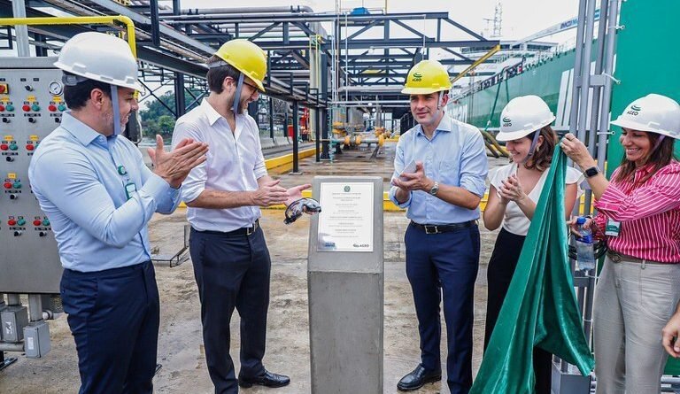 Ageo Terminais inaugura píer para granéis líquidos em Santos