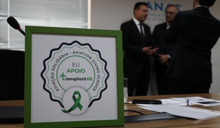 Aviação privada lança campanha para transportar órgãos para transplantes