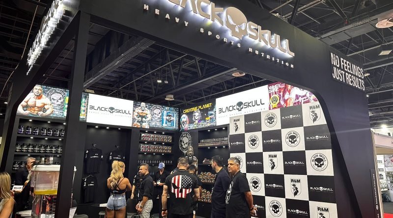 Black Skull marca presença Dubai Muscle Show