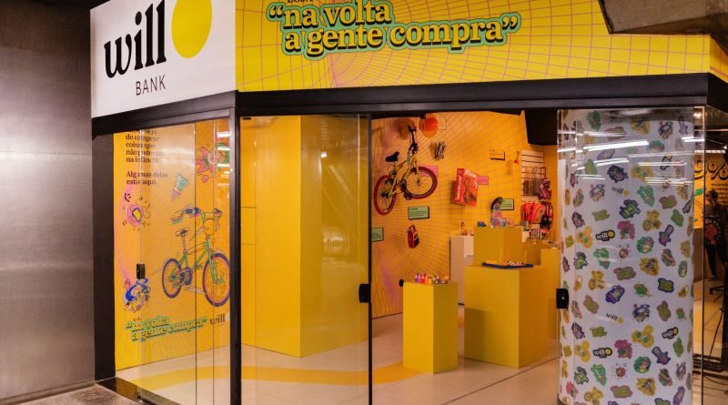 Will Bank inaugura loja nostálgica em São Paulo