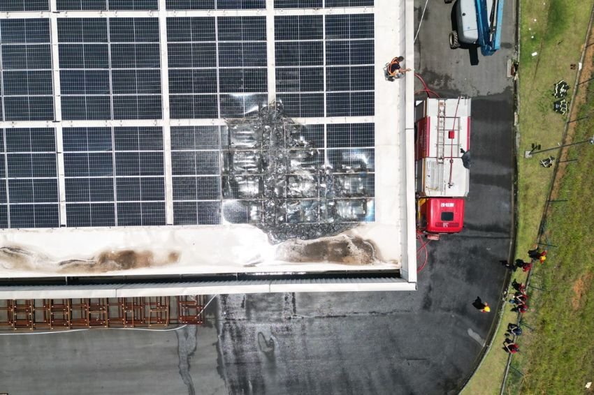 Incêndio em sistema fotovoltaico traz lições sobre segurança