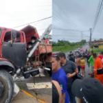 VÍDEO: Homem é ESMAGADO e mulher atropelada por caminhão na Av. das Torres