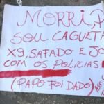 ‘Morreu pq é X-9’: Vendedor é executado em Manaus e CV deixa bilhete