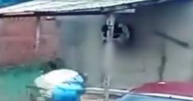 VÍDEO: Entregador de gás bate em parede de casa na zona Norte de Manaus