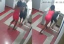 VÍDEO: Mulher empurra idoso de escada durante assalto