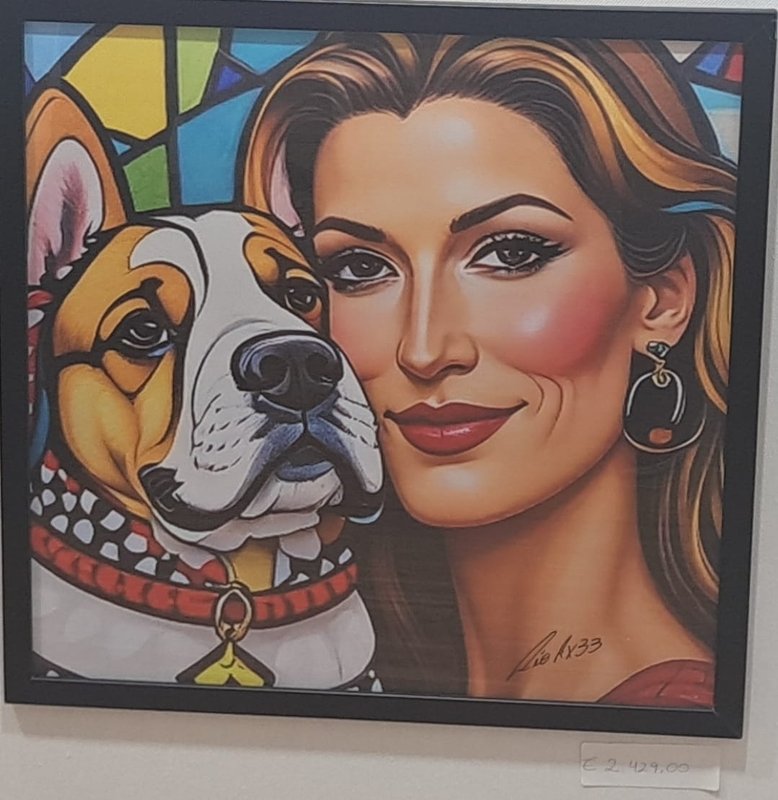 Arte de Leonardo Alonso dos Santos é exibida no Louvre