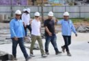 Prefeito David Almeida acompanha fase final das obras do complexo viário Rei Pelé