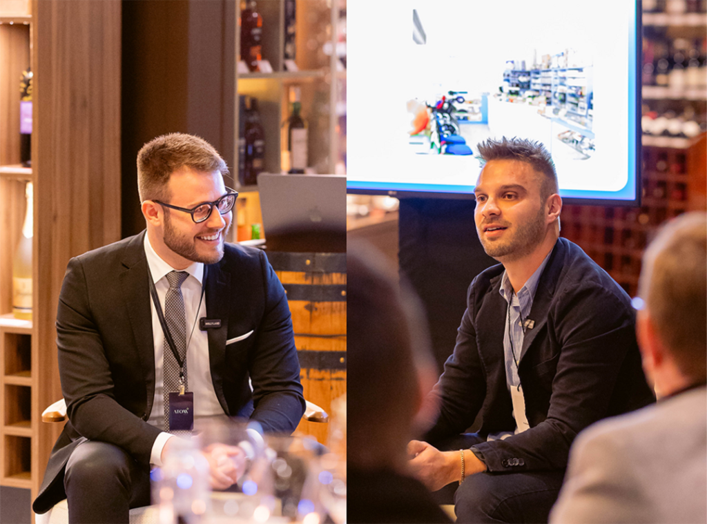 Empresários narram suas jornadas empreendedoras no evento ATOM For Business