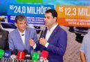 Ministro prestigia lançamento de programa social lançado por Saullo Vianna e David Almeida