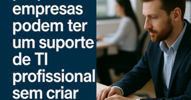 Cresce entre empresas a terceirização do suporte de TI