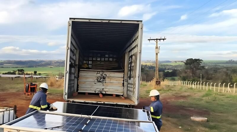 GDSUN destina 50 toneladas de módulos à reciclagem