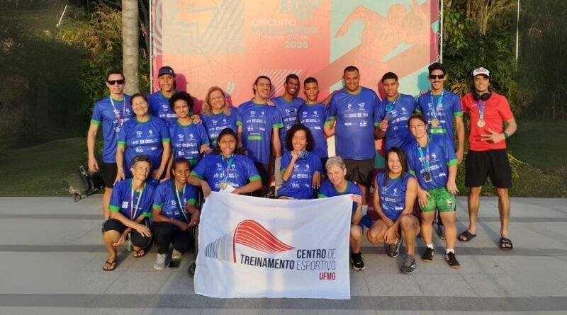 Atletas mineiros participam da 2ª Fase Nacional do Circuito Loterias Caixa 2025