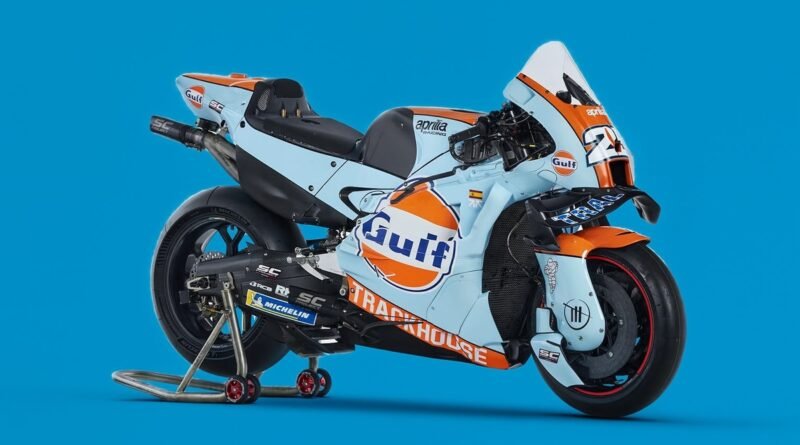 Fãs definem pintura da Trackhouse MotoGP Team em parceria com a Gulf Oil