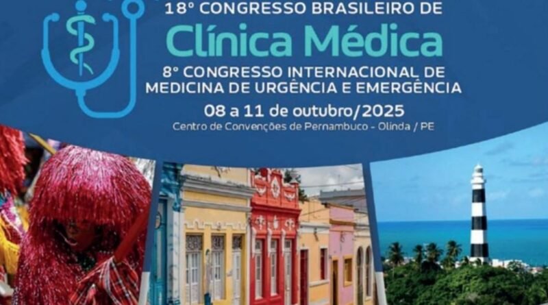 Olinda sedia 18º Congresso Brasileiro de Clínica Médica