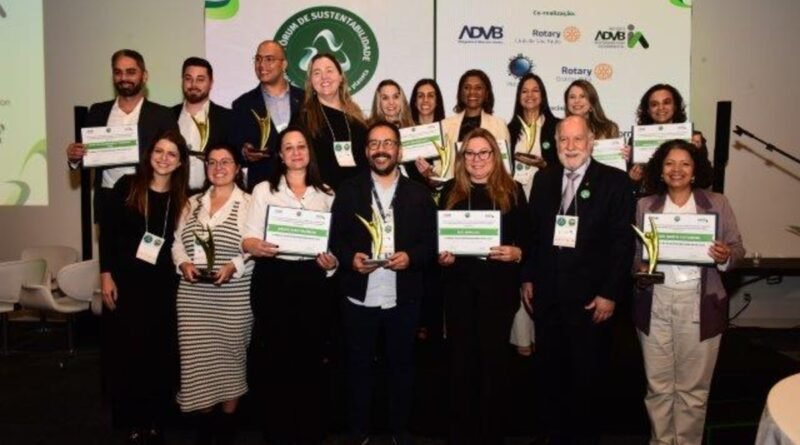 Prêmio Top de Sustentabilidade reconhece empresas