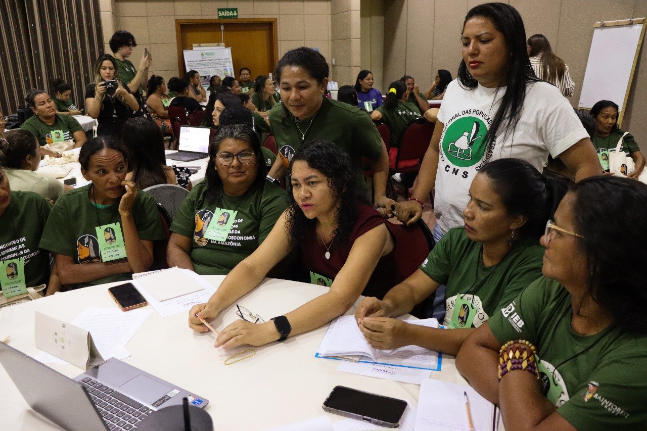 Lideranças femininas da Amazônia protagonizam encontro histórico pela sociobioeconomia sustentável