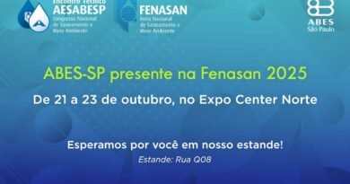 ABES-SP lança 5ª ed. de "Abastecimento de Água" na Fenasan