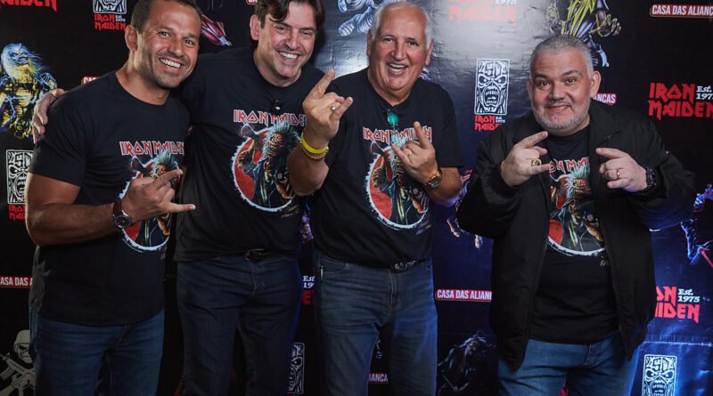Iron Maiden lança relógio oficial 50 anos edição limitada