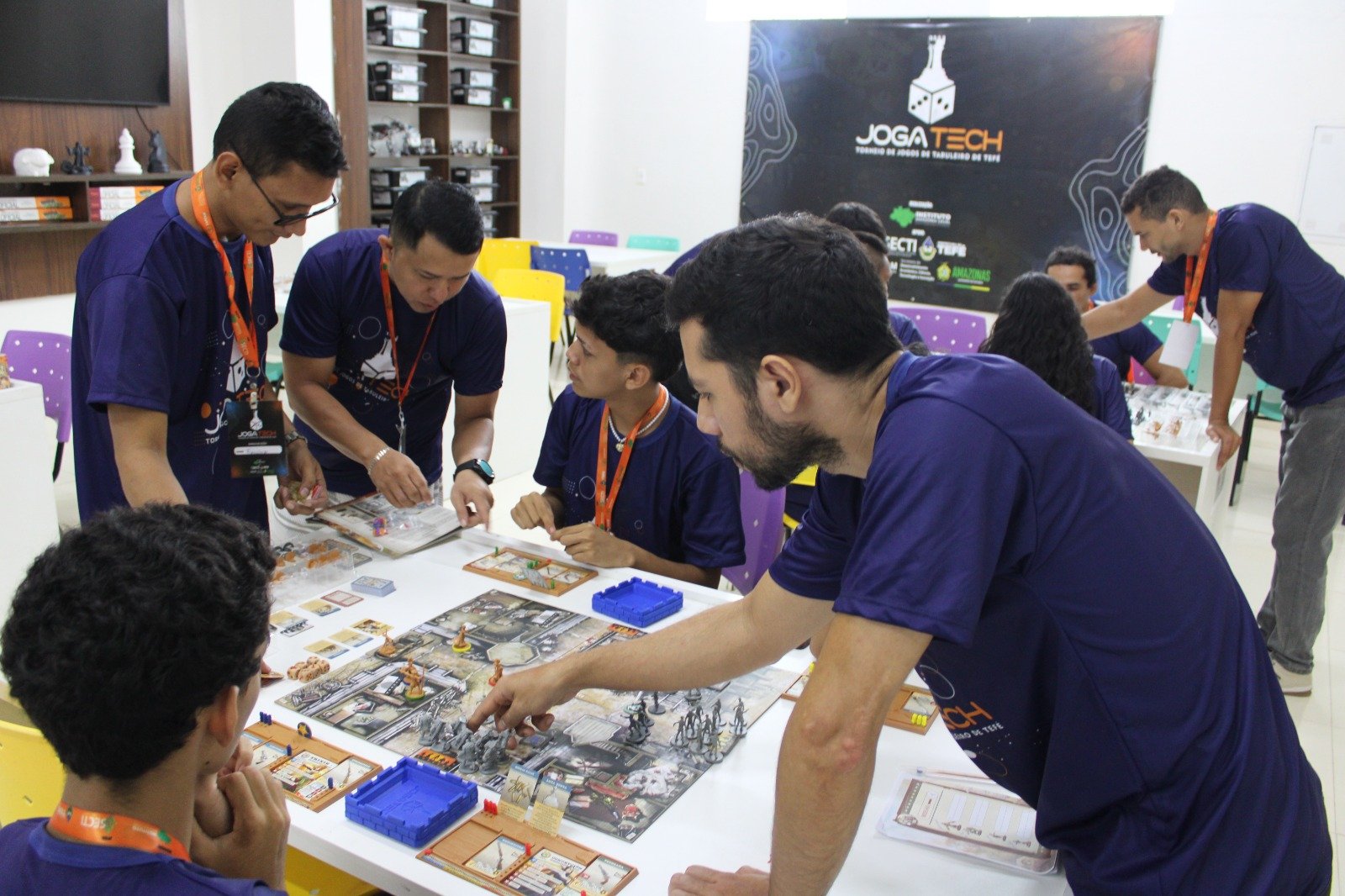 Com apoio do Governo do Amazonas, Tefé recebe 2ª edição do torneio de jogos de tabuleiros analógicos ‘Jogatech’