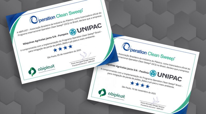 Unipac conquista 4ª estrela do programa OCS® Brasil