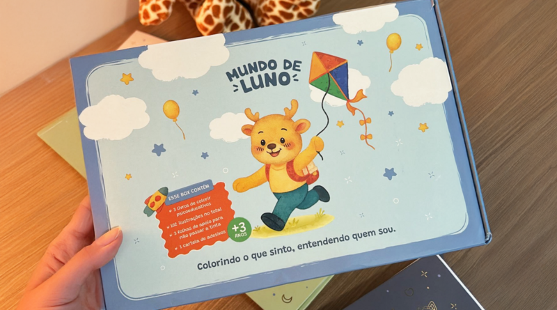 Série literária Mundo de Luno promove criatividade infantil