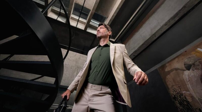 Marca Angelo Bertoni lança linha com tecidos tecnológicos