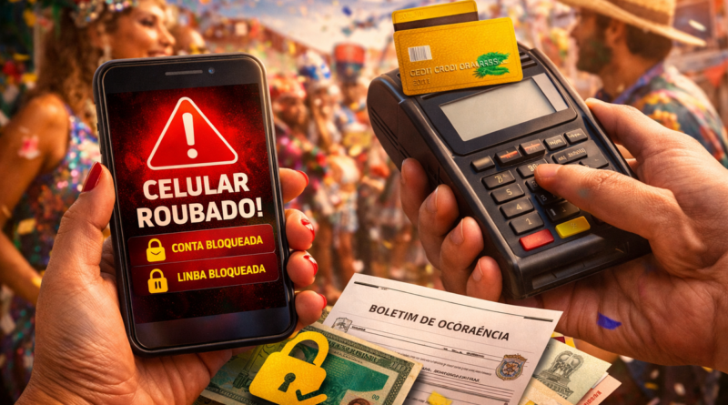 Golpes bancários crescem durante o período carnavalesco
