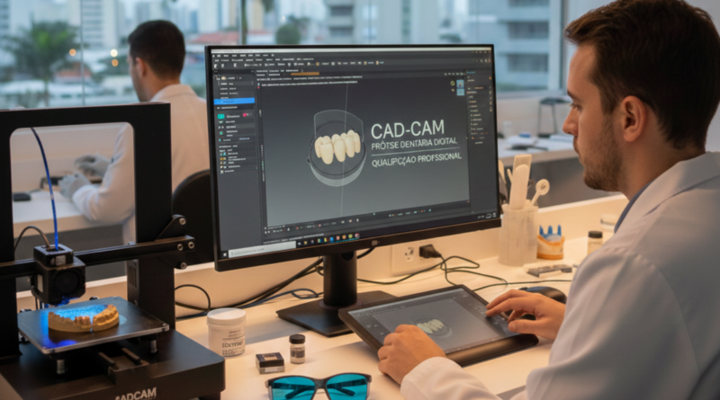 Formação técnica em CAD-CAM amplia mercado profissional