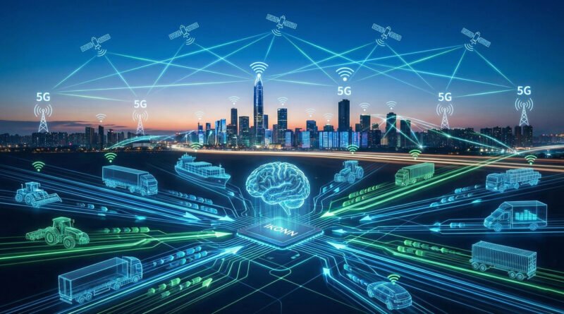 Rede 5G e IoT transformam rastreamento em gestão de dados