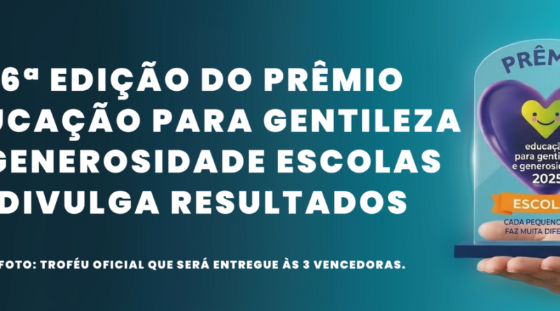 Prêmio EGG 2025 reconhece escolas por impacto social
