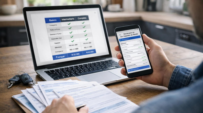 Indenização no IR e escolha do seguro auto ganham atenção