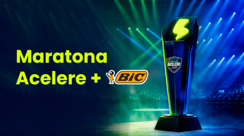 Maratona Acelere+BIC abre inscrições com prêmio de R$100 mil