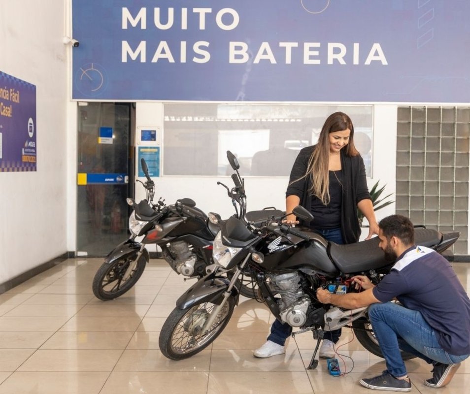 Moura reforçou padrão para baterias no Salão de Motopeças