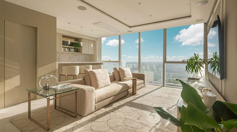 Arquitetura de luxo une materiais nobres e soluções técnicas