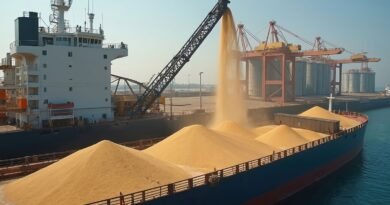 Terminal aumenta em 15% produtividade na exportação de grãos