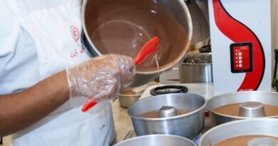 Bolo vulcão da Fábrica de Bolo Vó Alzira volta na Páscoa