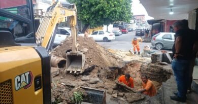 Prefeitura de Manaus realiza obra de drenagem na zona Sul da capital