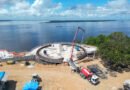 Obra do Parque Encontro das Águas avança e conclui etapa crucial de contenção em Manaus