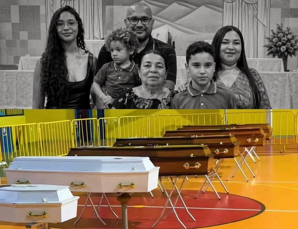 TRAGÉDIA NA BR-251: família com seis pessoas morre em grave acidente no Norte de Minas