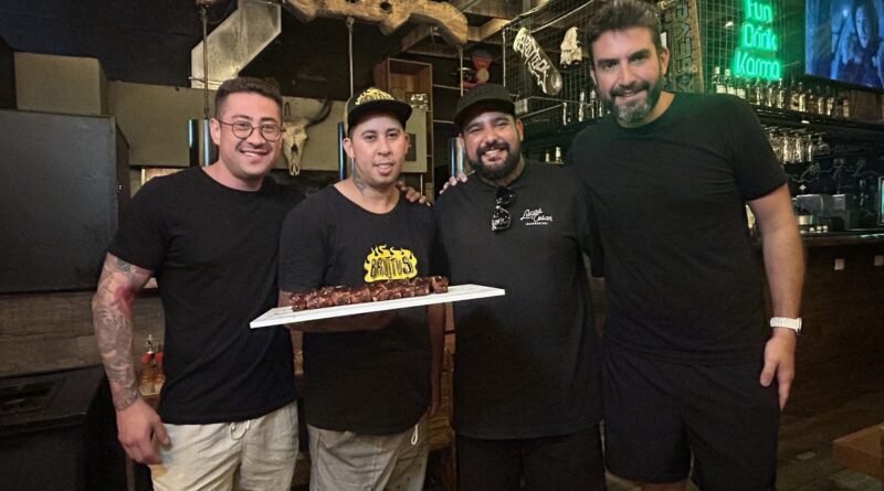 Pitmaster brasileiro disputa circuito mundial de churrasco