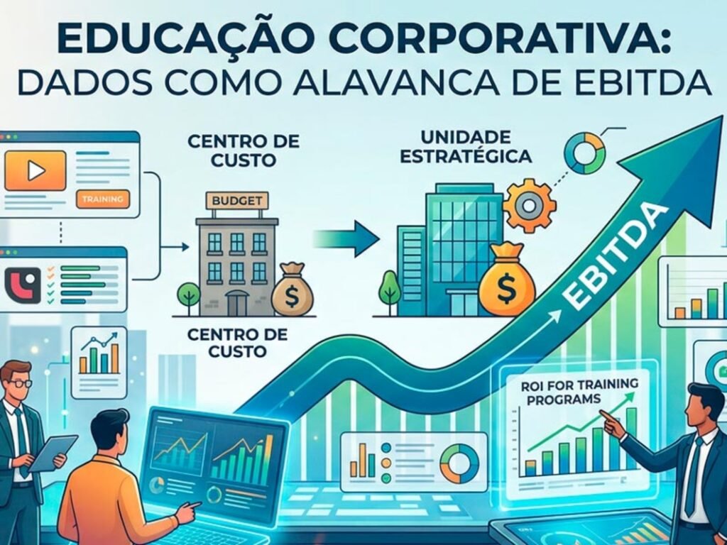 Dados em educação corporativa elevam ganho em empresas