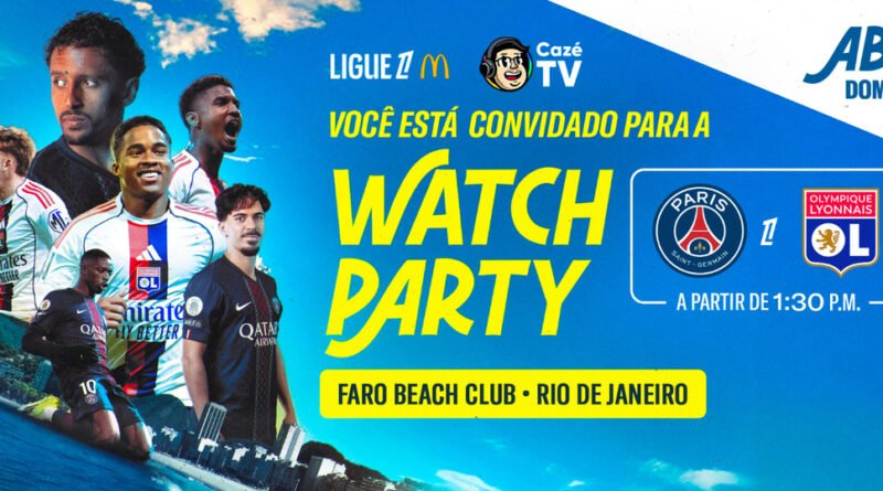 Ligue 1 McDonald’s chega ao Rio de Janeiro com PSG x OL