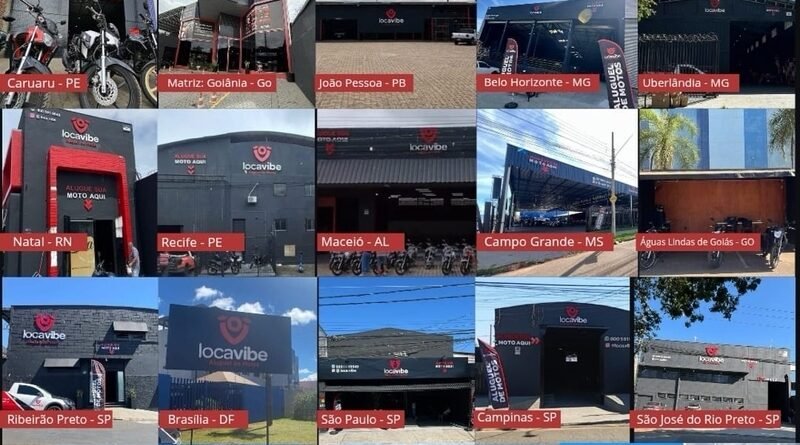 Startup de locação de motos aposta em frota própria