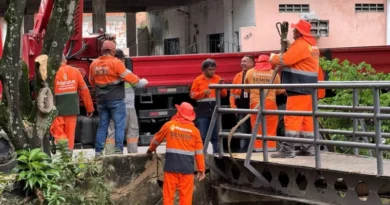 Prefeitura de Manaus realiza recuperação emergencial de ponte no bairro Petrópolis