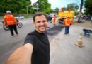 Prefeito acompanha operação “Tapa-Buracos” na avenida André Araújo durante trégua das chuvas em Manaus