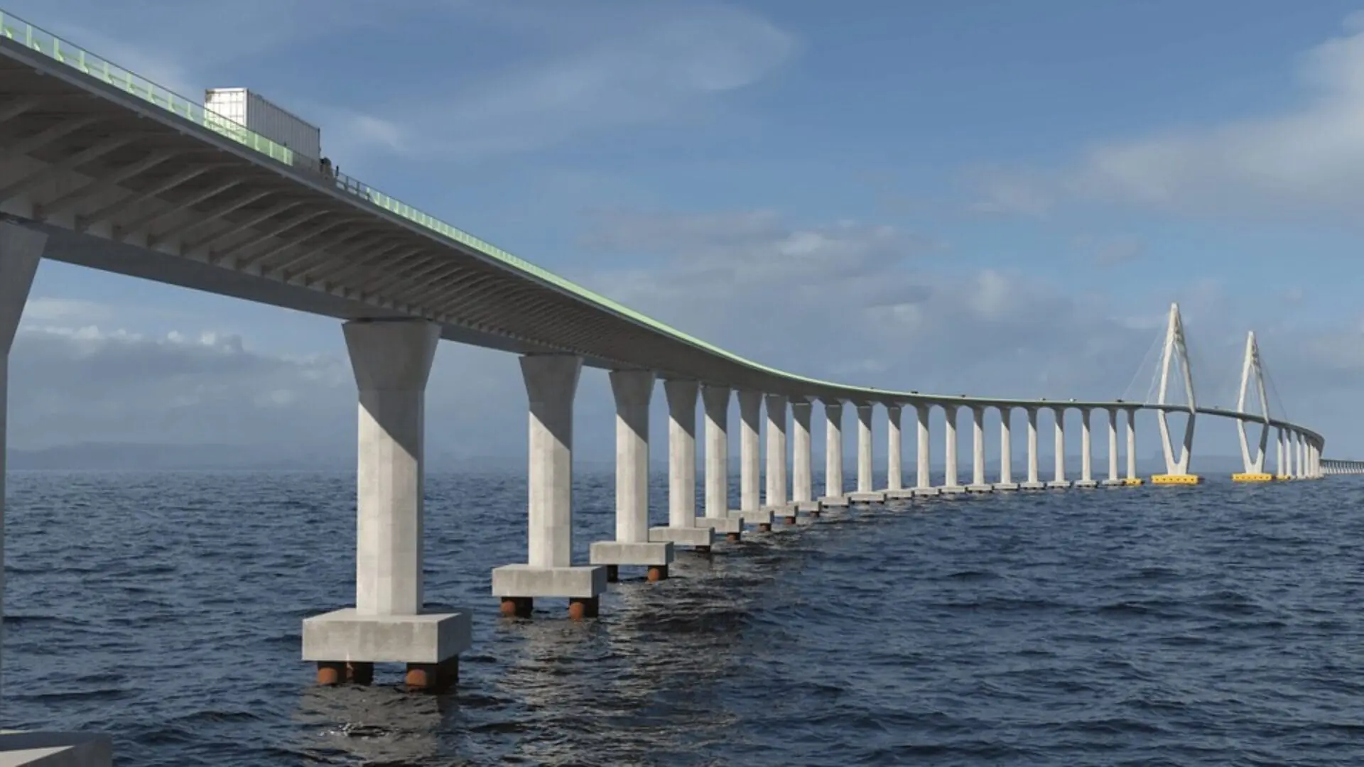 Primeiras peças da Ponte Salvador-Itaparica chegam à Bahia após viagem de 17 mil quilômetros