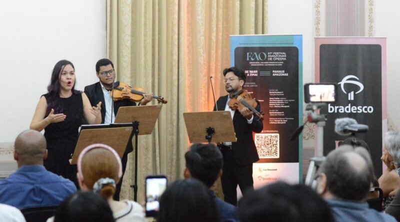 Recitais Bradesco emocionam público no Festival Amazonas de Ópera em Manaus