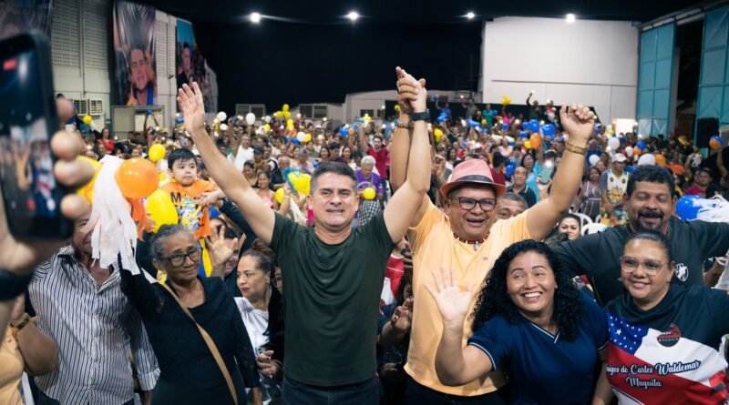 Evento de pré-candidatura de Carles Maguila reúne multidão e fortalece grupo político de David Almeida