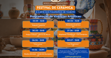Taubaté recebe Festival de Cerâmica e Arte Figureira