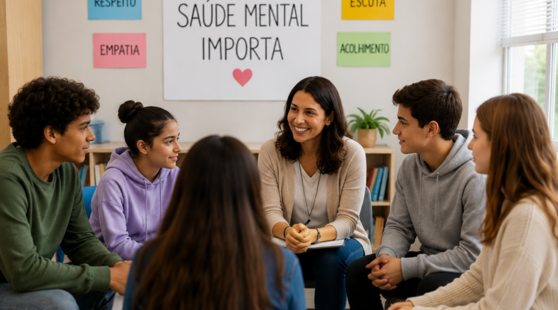Certificação em saúde mental ainda é rara nas escolas